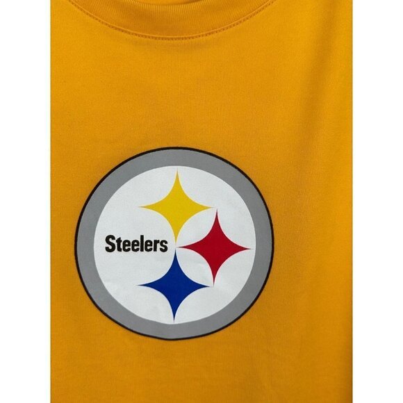 NFL Under Armour, Steelers yellow short sleeve T-shirt, size 2XL - Picture 6 of 6